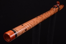 Satinwood Native American Flute, Minor, Mid G-4, #G34F